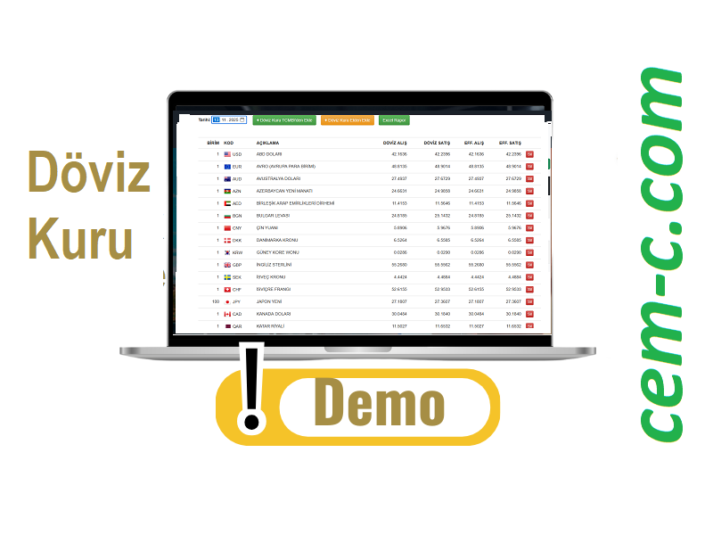 Döviz Kuru Scripti (TCMB